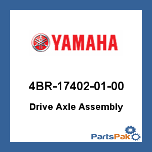 Yamaha 4BR-17402-01-00 Drive Axle Assembly; 4BR174020100