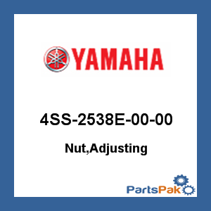 Yamaha 4SS-2538E-00-00 Nut, Adjusting; 4SS2538E0000
