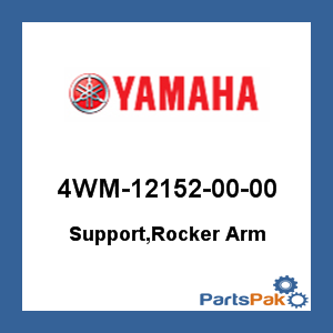 Yamaha 4WM-12152-00-00 Support, Rocker Arm; 4WM121520000