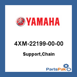 Yamaha 4XM-22199-00-00 Support, Chain; 4XM221990000