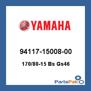 Yamaha 94117-15008-00 170/80-15 Bs Gs46; 941171500800