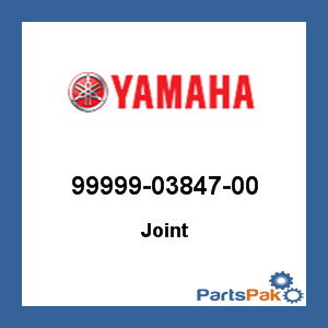 Yamaha 99999-03847-00 Joint; 999990384700