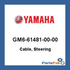 Yamaha GM6-61481-00-00 Cable, Steering; GM6614810000