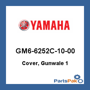 Yamaha GM6-6252C-10-00 Cover, Gunwale 1; GM66252C1000