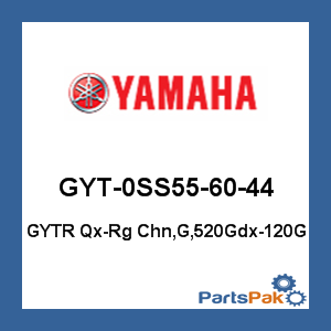 Yamaha GYT-0SS55-60-44 Gytr 520Gdxl2 - 120/Gxg; New # GYT-ACC56-20-01