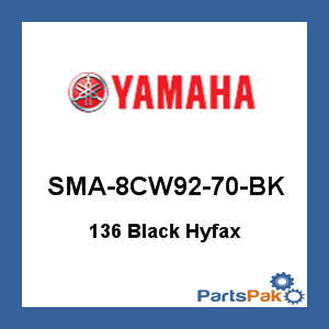 Yamaha SMA-8CW92-70-BK 136 Black Hyfax; SMA8CW9270BK
