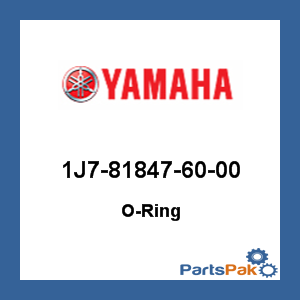 Yamaha 1J7-81847-60-00 O-Ring; 1J7818476000