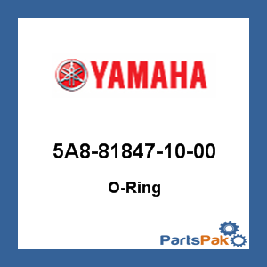 Yamaha 5A8-81847-10-00 O-Ring; 5A8818471000