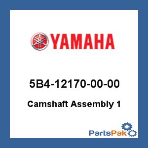 Yamaha 5B4-12170-00-00 Camshaft Assembly 1; 5B4121700000