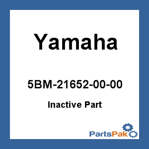 Yamaha 5BM-21652-00-00 Protector; 5BM216520000