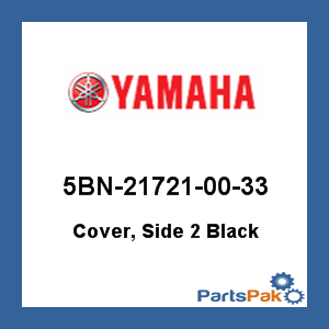 Yamaha 5BN-21721-00-33 Cover, Side 2; New # 5BN-21721-01-33