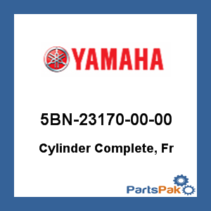 Yamaha 5BN-23170-00-00 Cylinder Complete, Fr; 5BN231700000