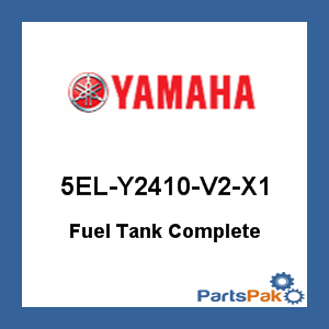 Yamaha 5EL-Y2410-V2-X1 Fuel Tank Complete; 5ELY2410V2X1