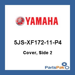 Yamaha 5JS-XF172-11-P4 Cover, Side 2; 5JSXF17211P4