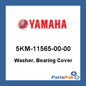 Yamaha 5KM-11565-00-00 Washer, Bearing Cover; 5KM115650000