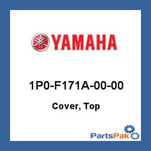 Yamaha 1P0-F171A-00-00 Cover, Top; 1P0F171A0000