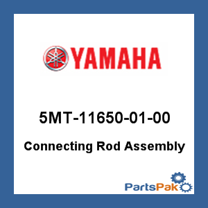 Yamaha 5MT-11650-01-00 Connecting Rod Assembly; 5MT116500100
