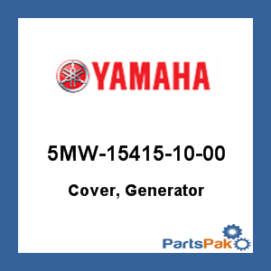 Yamaha 5MW-15415-10-00 Cover, Generator; 5MW154151000