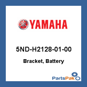Yamaha 5ND-H2128-01-00 Bracket, Battery; New # 5ND-H2128-02-00