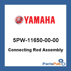 Yamaha 5PW-11650-00-00 Connecting Rod Assembly; 5PW116500000