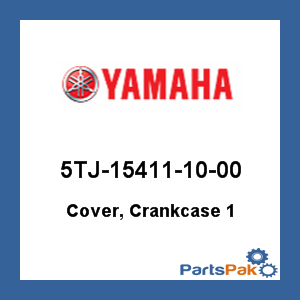 Yamaha 5TJ-15411-10-00 Cover, Crankcase 1; 5TJ154111000