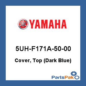 Yamaha 5UH-F171A-50-00 Cover, Top (Dark Blue); 5UHF171A5000