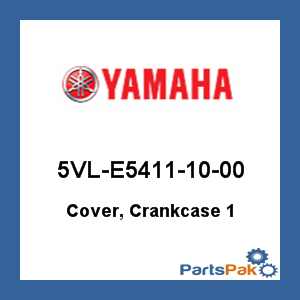 Yamaha 5VL-E5411-10-00 Cover, Crankcase 1; 5VLE54111000