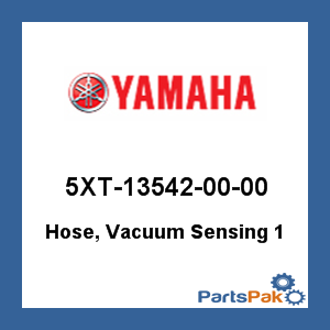 Yamaha 5XT-13542-00-00 Hose, Vacuum Sensing 1; 5XT135420000
