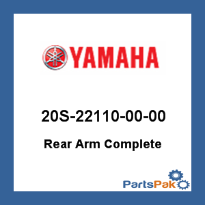 Yamaha 20S-22110-00-00 Rear Arm Complete; 20S221100000