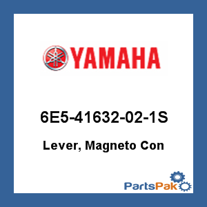Yamaha 6E5-41632-02-1S Lever, Magneto Con; 6E541632021S