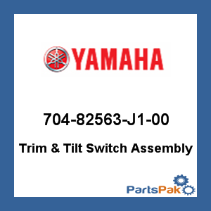 Yamaha 704-82563-J1-00 Trim & Tilt Switch Assembly; New # 704-82563-J2-00