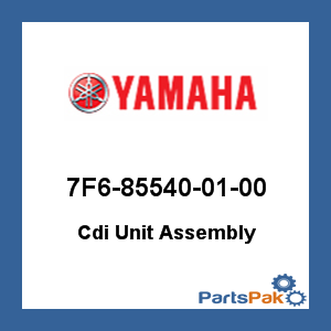 Yamaha 7F6-85540-01-00 Cdi Unit Assembly; 7F6855400100