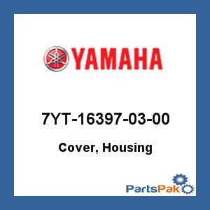 Yamaha 7YT-16397-03-00 Cover, Housing; 7YT163970300