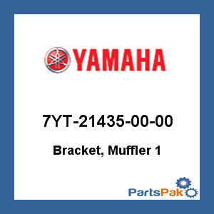 Yamaha 7YT-21435-00-00 Bracket, Muffler 1; 7YT214350000