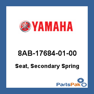 Yamaha 8AB-17684-01-00 Seat, Secondary Spring; 8AB176840100