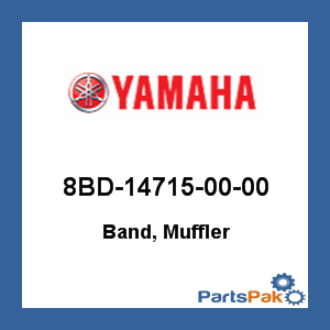 Yamaha 8BD-14715-00-00 Band, Muffler; 8BD147150000