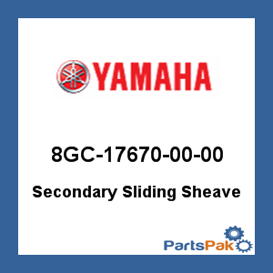 Yamaha 8GC-17670-00-00 Secondary Sliding Sheave; 8GC176700000