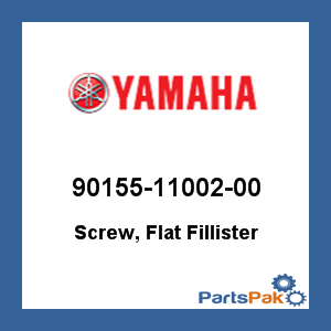Yamaha 90155-11002-00 Screw; New # 90149-11001-00