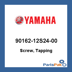 Yamaha 90162-12S24-00 Screw, Tapping; 9016212S2400