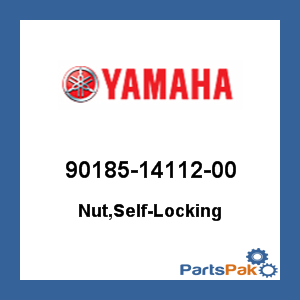 Yamaha 90185-14112-00 Nut, Self-Locking; 901851411200