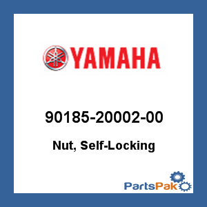 Yamaha 90185-20002-00 Nut, Self-Locking; 901852000200