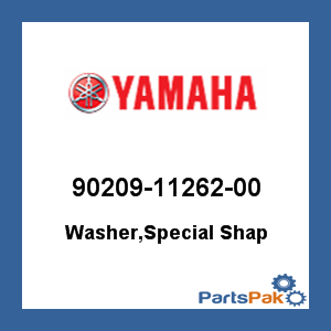 Yamaha 90209-11262-00 Washer, Special Shape; 902091126200