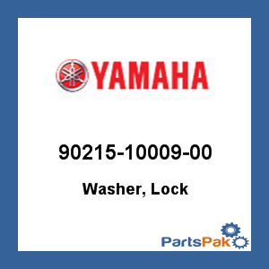 Yamaha 90215-10009-00 Washer, Lock; 902151000900