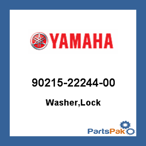 Yamaha 90215-22244-00 Washer, Lock; 902152224400