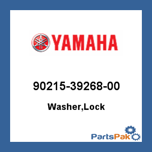 Yamaha 90215-39268-00 Washer, Lock; 902153926800