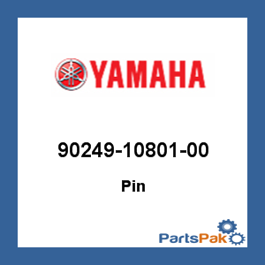 Yamaha 90249-10801-00 Pin; 902491080100