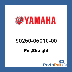 Yamaha 90250-05010-00 Pin, Straight; 902500501000