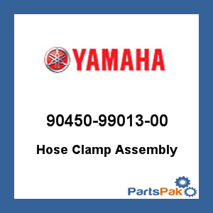 Yamaha 90450-99013-00 Hose Clamp Assembly; 904509901300
