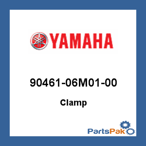 Yamaha 90461-06M01-00 Clamp; 9046106M0100