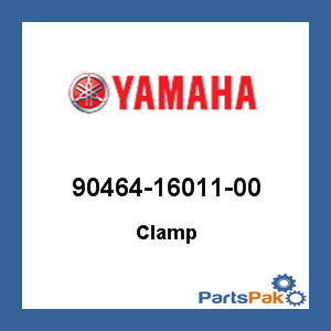 Yamaha 90464-16011-00 Clamp; 904641601100